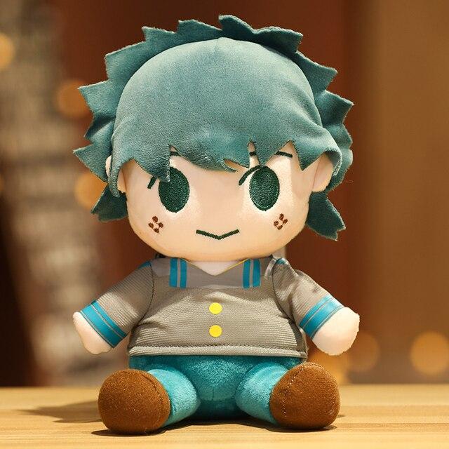 25 см аниме My Hero Academia Izuku Midoriya Katsuki Bakugou Shouto Todoroki плюшевые куклы милая игрушка-подвеска мягкий рождественский подарок