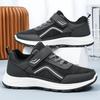Men's Shoes Sports Shoes Summer Breathable Velcro Square Dance and Stepping Shoes Soft Sole No Tired Feet Casual Breathable Single Shoes