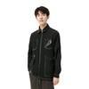 Li Ning X Artist Dft Light Wash Повседневная джинсовая куртка Мужская куртка черного цвета AJDR387-1