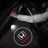 2PCS LED Car Door Welcome Light Emblems HD Projector Lamp For Honda Civic Fit Jazz Accord Pilot CRV Odyssey Passport Accessories VO8