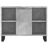 Bathroom Cabinet Concrete Grey 80 x 33 x 60 cm Engineered Wood