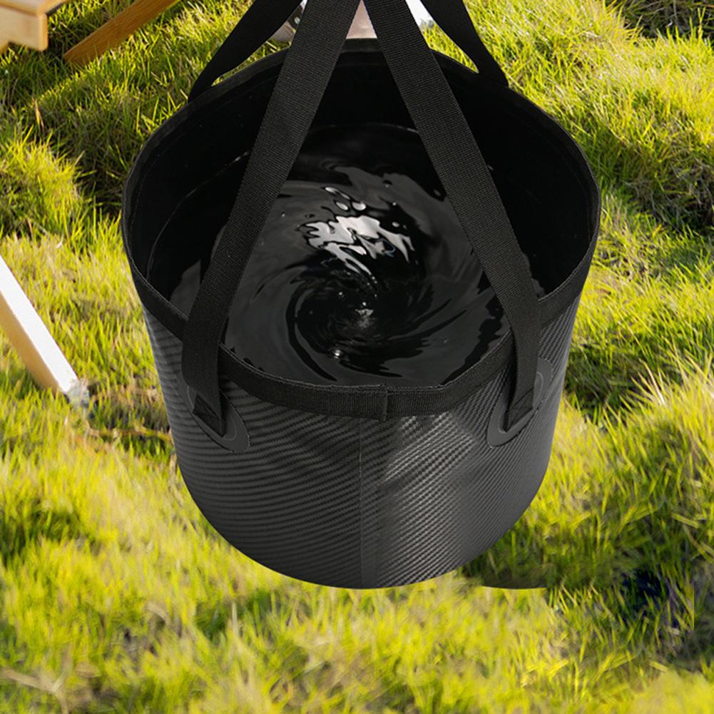 20 л Рыбацкое складное ведро Водонепроницаемое складное ведро Многофункциональное ведро для кемпинга Сумка Легкое для путешествий Рыбалки Катания на лодке