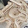 3D Деревянный Пазл DIY Механическая Ручная Модель Наборы для Сборки Сборные Игрушки Мраморный Трек Набор с 4 Шариками для Взрослых Детей Подарки