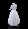 Свеча украшение Белый Романтичный Элегантный В коробке Свадебный Наряд Невесты Дизайн Платья Свеча Свадебная Вечеринка Домашний Декор Свадебное Украшение