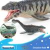 Игрушка динозавр мозазавр: Морская модель с подвижной челюстью для детского научного образования