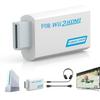 Для Wii на HDMI-совместимый адаптер-конвертер 3,5 мм аудио для ПК HDTV монитора 1080P 720P Wii2 на HDMI WII2HDMI Конвертер Адаптер