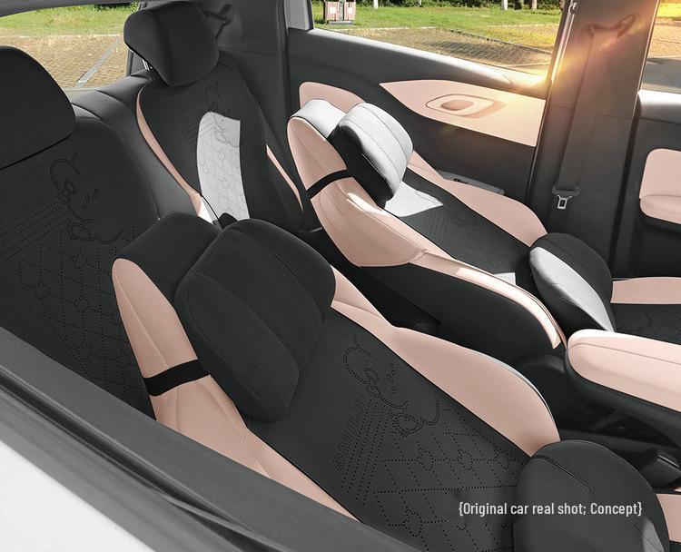 New BYD Seagull Car Seat Cushion: Universal, Semi-Package Saddle Pad for Five Seats, All Seasons