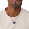 Emporio Armani Black Stainless Steel Pendant EGS3045001 Men's Necklace,
