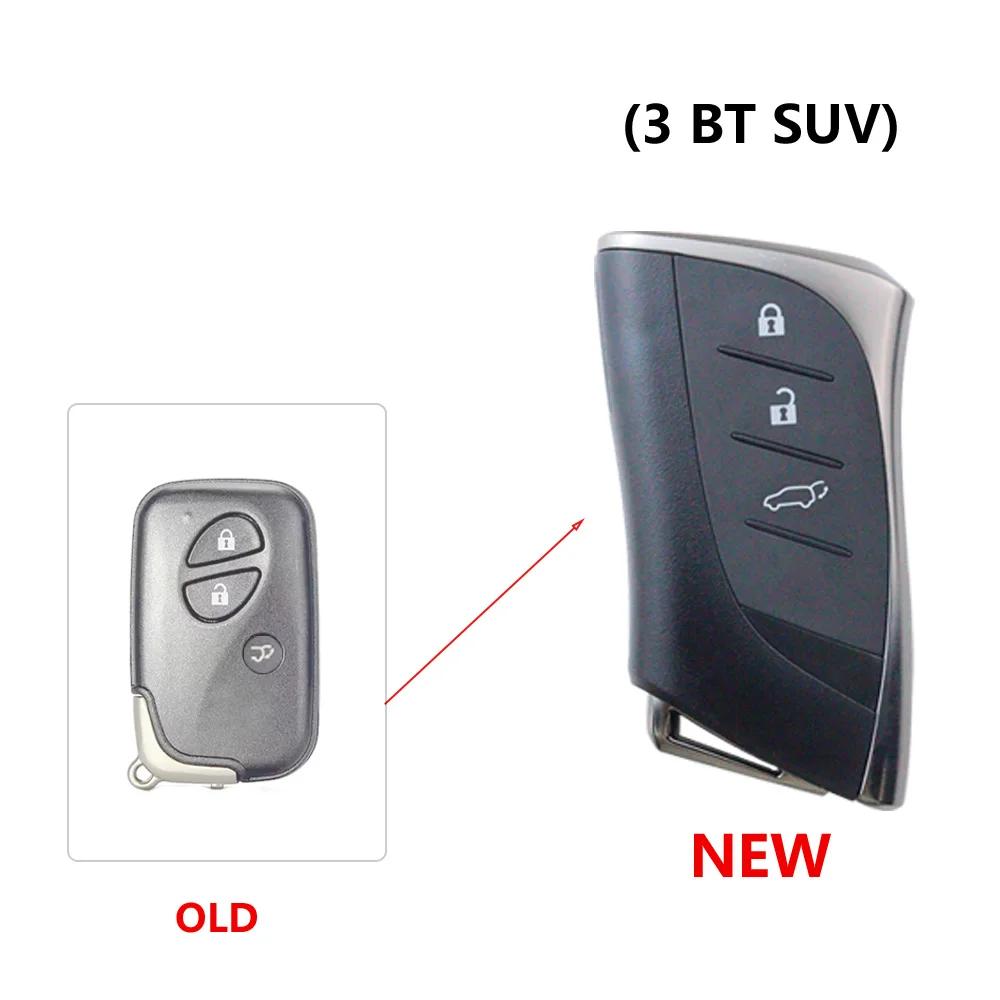 for Lexus IS250 IS300C RX270 GX460 ES240 ES350 LS460 GS300 450h 460h Replacement Modified Upgrade Car Key Fob Case Shell Housing