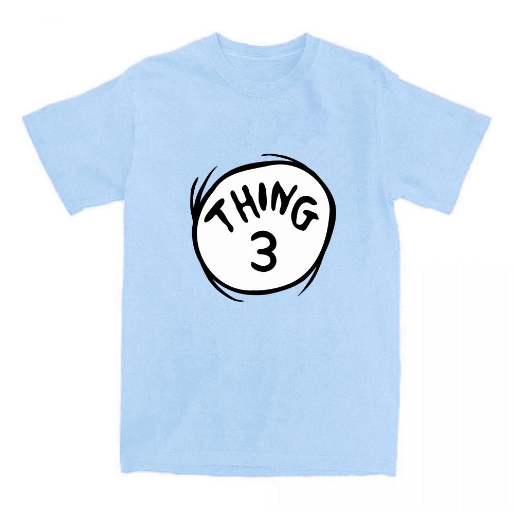 Футболка с принтом "One Thing Two Thing Twins" и Котом в Шляпе, Манга, Унисекс, Уличный стиль, Хлопок, Короткий рукав, Свободная, Женская
