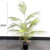 Potted Turtle Back Bonsai: Faux Floor Plant Decoration - Small Green Simulation Ornaments for Living Room