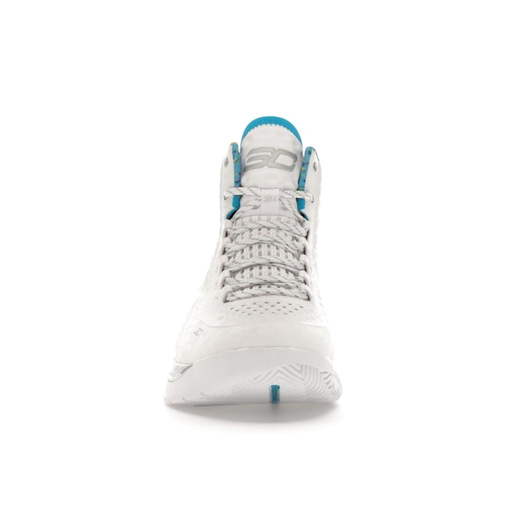 Under Armour Мужские кроссовки Curry 1 Splash Party 2022 Белый Металлик-Серебристый 3026050-100