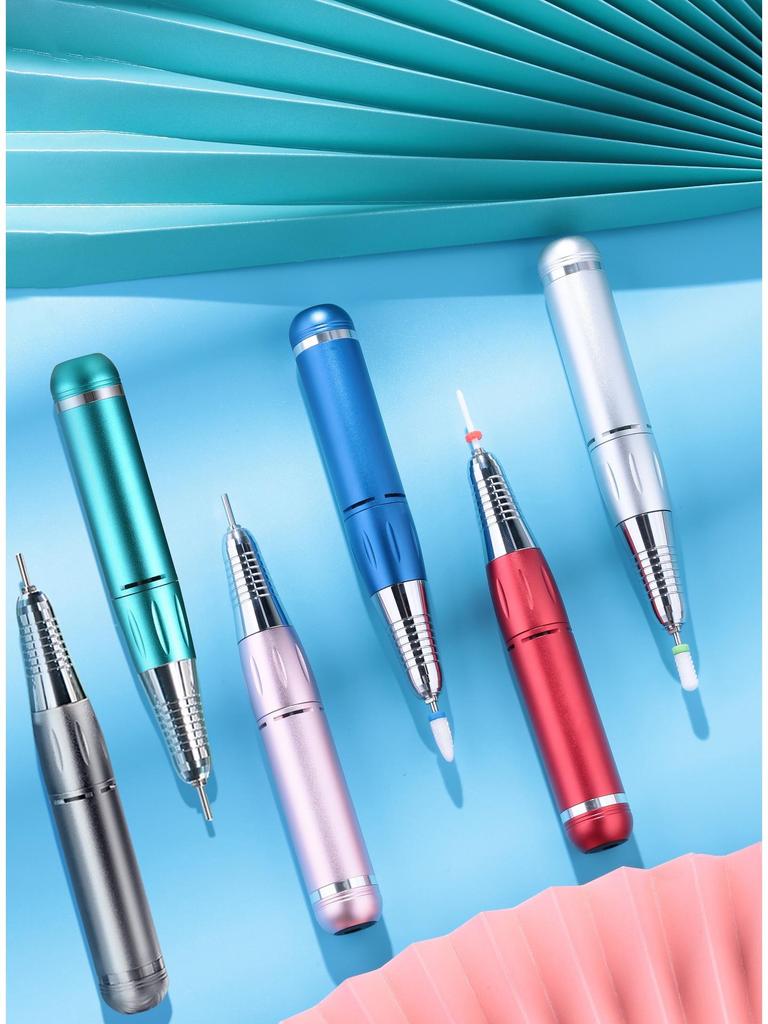 Портативная USB дрель для ногтей 35000 об/мин с дисплеем и средством для удаления кутикулы