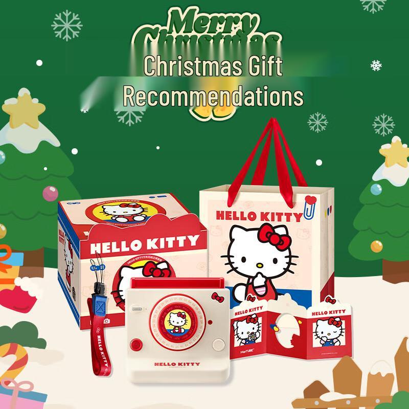 Maketubu Bluetooth-колонка Hello Kitty, портативная, с китайской вилкой (адаптер в комплекте)