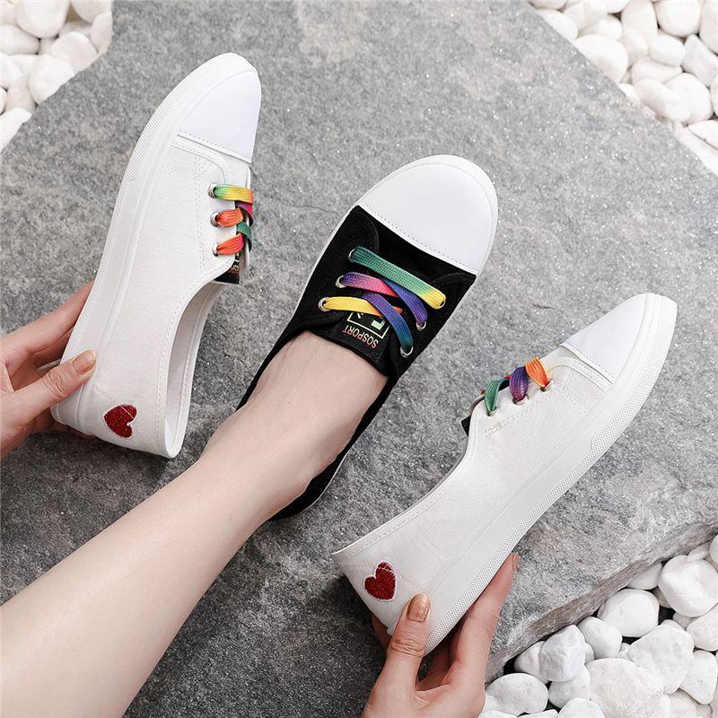 Женские повседневные туфли на плоской подошве со шнуровкой, осенние модные удобные женские парусиновые лоферы, вулканизированная обувь, женская обувь