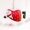 Ornaments Xmas Tree Embellishment Hanging Pendants Santa Claus Cartoon Angel Christmas Decorations