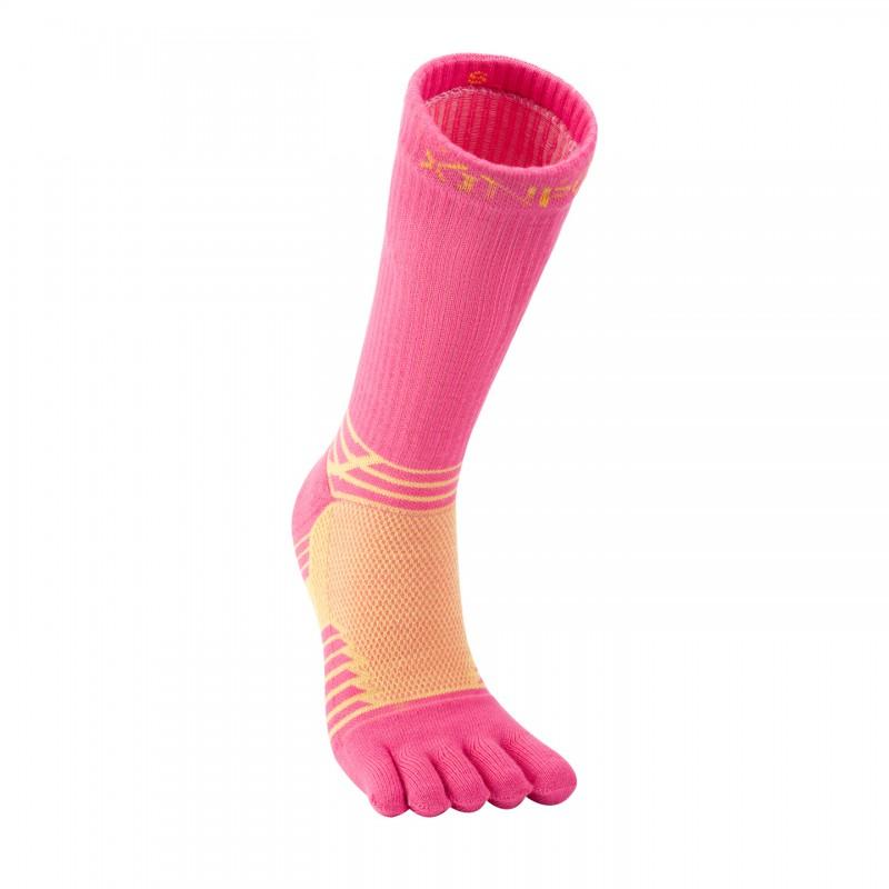 Professional Basketball Socks With Cushioned Towel Sole Five-Toe Design Moisture-Wicking Mid-Calf Sports Men Women