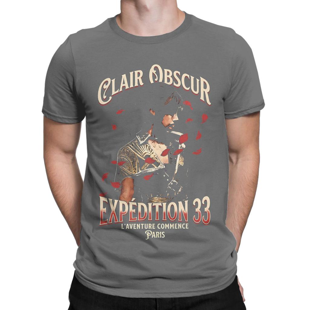 Clair Obscur Expedition 33 Streetwear Funny 100 Cotton TShirt Clair Obscur Expedition 33 Tops Tees For Unisex