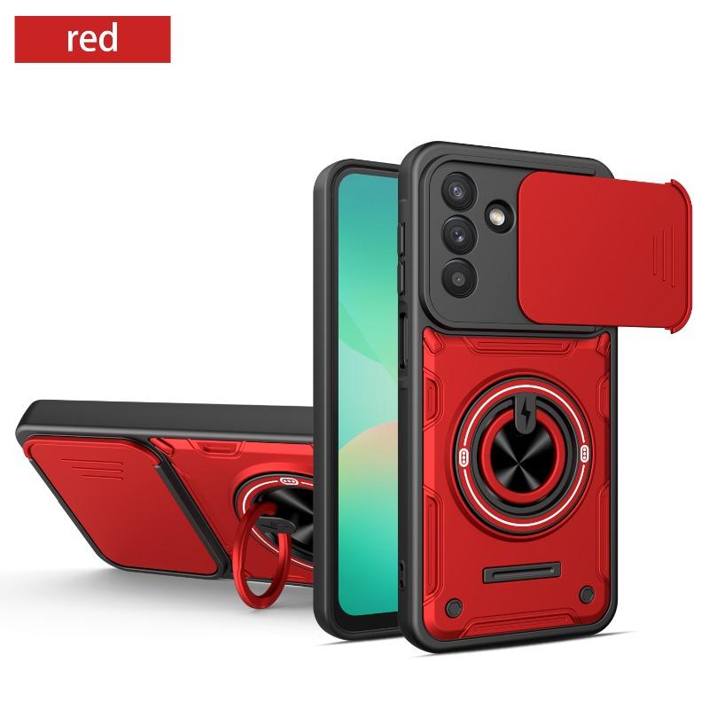 360 Вращающаяся Магнитная Подставка Kickstand Ударопрочный Чехол для Samsung A26 A36 A56 A37 A57 A07 Кольцо Защиты Камеры и Чехол