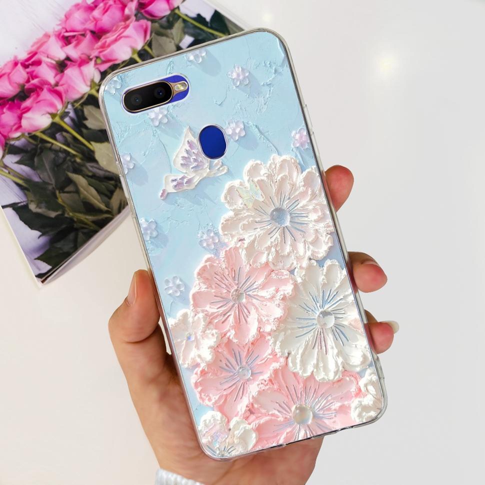Силиконовый чехол для телефона для OPPO A5S Чехол AX5s CPH1909 Мягкая задняя крышка из ТПУ для Oppo A7 AX7 CPH1901 CPH1903 Чехлы Capa Coque Fundas