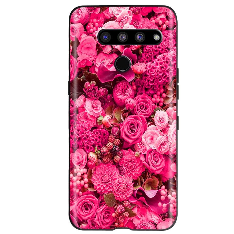 Чехол для LG V50 ThinQ 5G Модный узор Мягкий силиконовый ТПУ Чехол для телефона Для LG V50S ThinQ 5G V50 50S V500N V450 V510N Funda