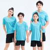 Quick-Dry Kids Badminton Sport Set Breathable Unisex Athletic Shirt Shorts Tennis Table Training Competition