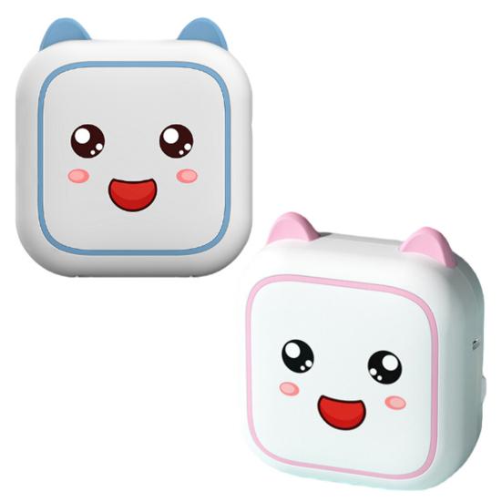 Бесчернильный карманный принтер для студентов, Bluetooth-совместимое соединение, милый мультяшный чековый принтер с разрешением 200 точек на дюйм для портативного компьютера Android