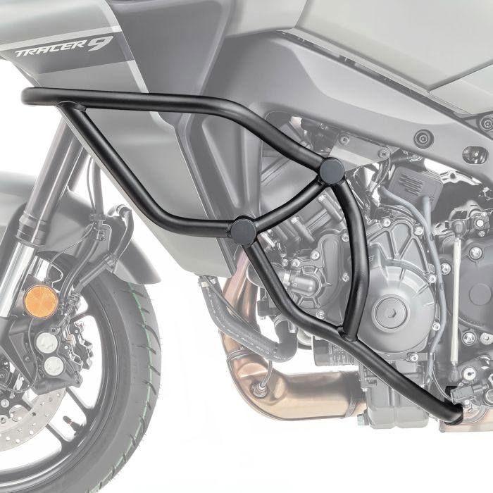 Pare carter compatible avec Yamaha Tracer 9 / GT 21-24 garde moteur Motoguard KT11 noir