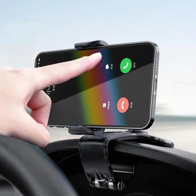 НОВЫЙ Вращающийся Настольный Автомобильный Держатель для Телефона ABS Держатель для Мобильного Телефона на Солнцезащитный Козырек Автомобиля Аксессуары для Интерьера Автомобиля для Зеркала Заднего Вида