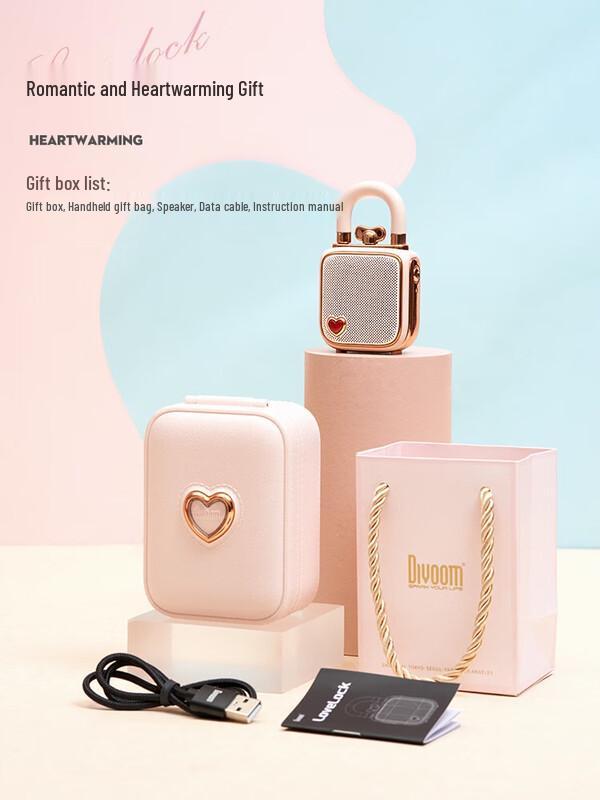 Divoom LoveLock Mini Bluetooth Speaker