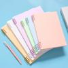 160 Pages A5 Coil Spiral Notebook Journals Morandi Basic Diary Weekly Planner Book School Office Stationery