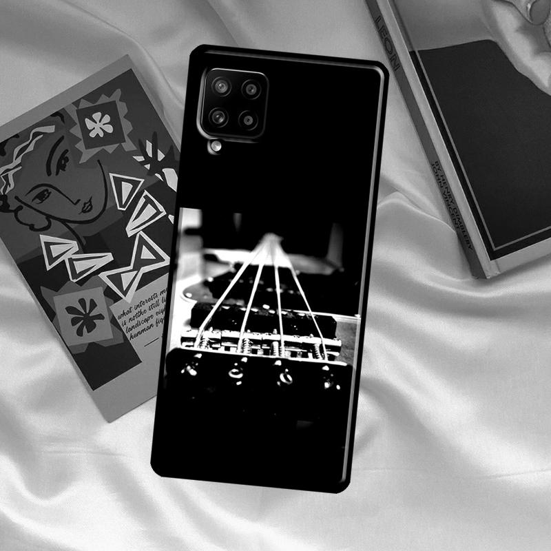 Guitar Music Art For Samsung Galaxy A53 A33 A23 A13 A14 A34 A54 A51 A71 A52S A12 A22 A32 A42 A52 Phone Case