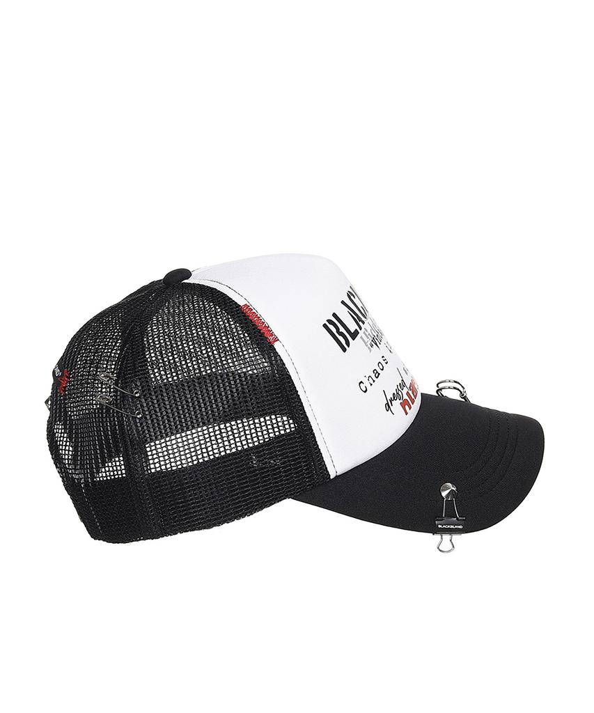 Сетчатая кепка-тракер BLACKBLOND Vividi Vintage Clash (черный)