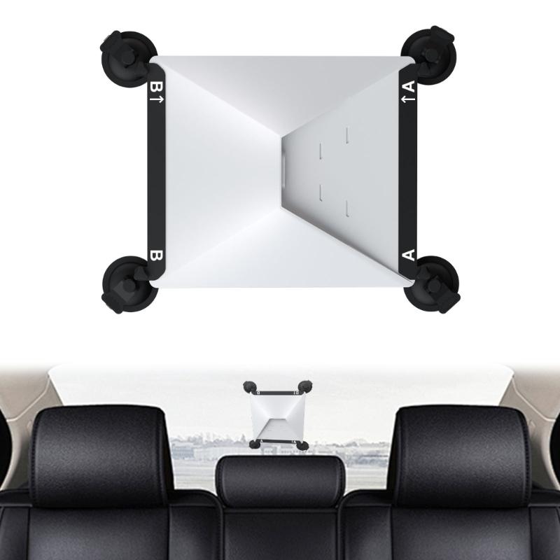 Strong Suction Cup Stand Secure Mount for Mini Satellite Installation on Vehicle Glass Front Window Rear Window Sunroof