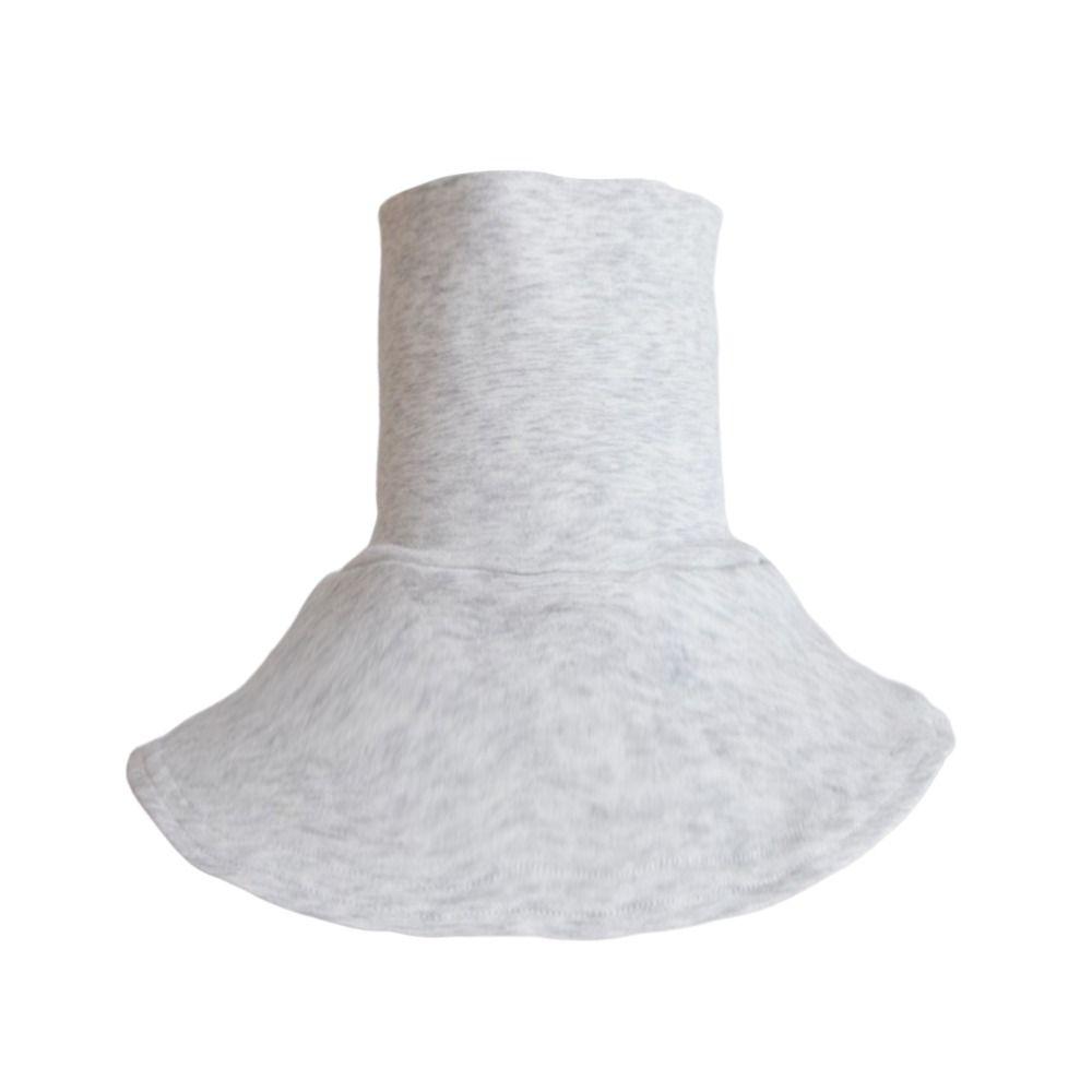 Половина топа с высоким воротником, съемный воротник-стойка, накидка на шею, весна, осень, зима