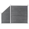 VidaXL Fence Set Outdoor Fence Panel Garden Fence Garden Barrier Terrace Fence 3054431