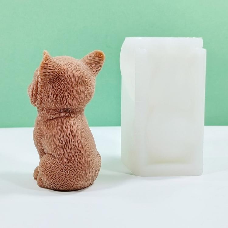 Силиконовые формы для сидящих кошек, милые формы для свечей с кошками, формы для литья ароматических свечей