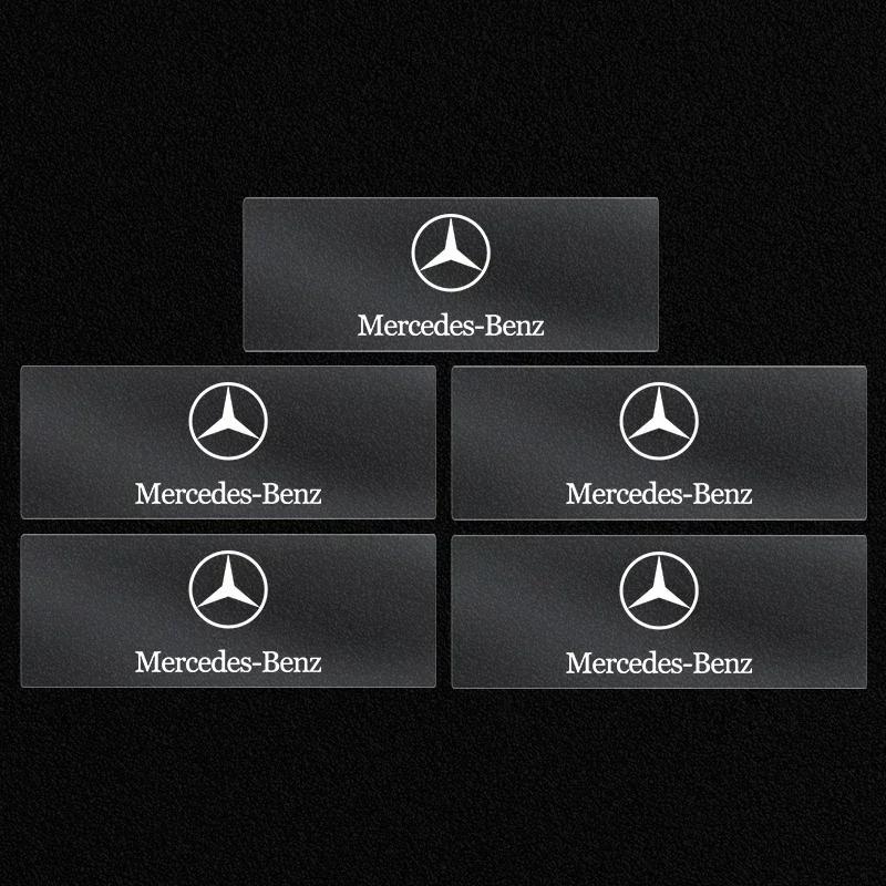 Car Door Handle Stickers Car Window Wiper Decor Emblem For Mercedes Benz AMG A B C E S Class GLC GLK GLE GLA CLA GLB C43 E53