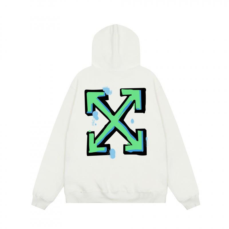 Unisex Oversized Hooded Sweatshirt With Arrow Print Casual Long Sleeve Pullover Teens Adults
