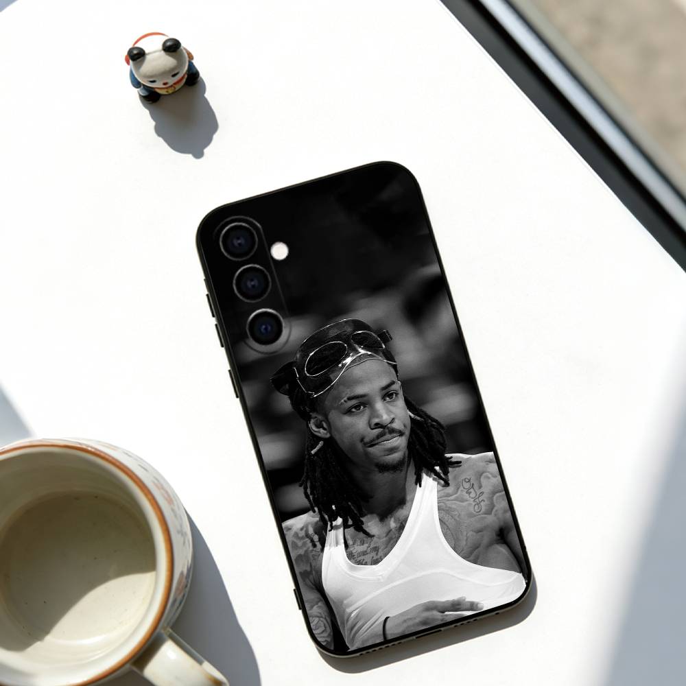 Чехол для телефона Ja Morant Мягкий черный Для Samsung Galaxy A73,A72,A71,A70,A53,A52,A51