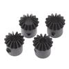 2Pcs 45# Steel 1M 15T Spiral Bevel Gear M1 Modulus 1:1 90 Degrees Differential Gear Bevel Gear Accessories
