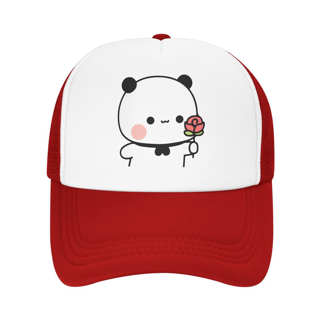 Unisex Bubu Yier Beer Cartoon Trucker Hats Mesh Baseball Cap Snapback Caps Hats Sun Hats Adjustable Trucker Cap Summer