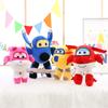 Для Super Wings плюшевая игрушка мультфильм Джетт Джером Донни Диззи Мира фигурка плюшевые куклы диван Peluche PilloKids Рождественский подарок