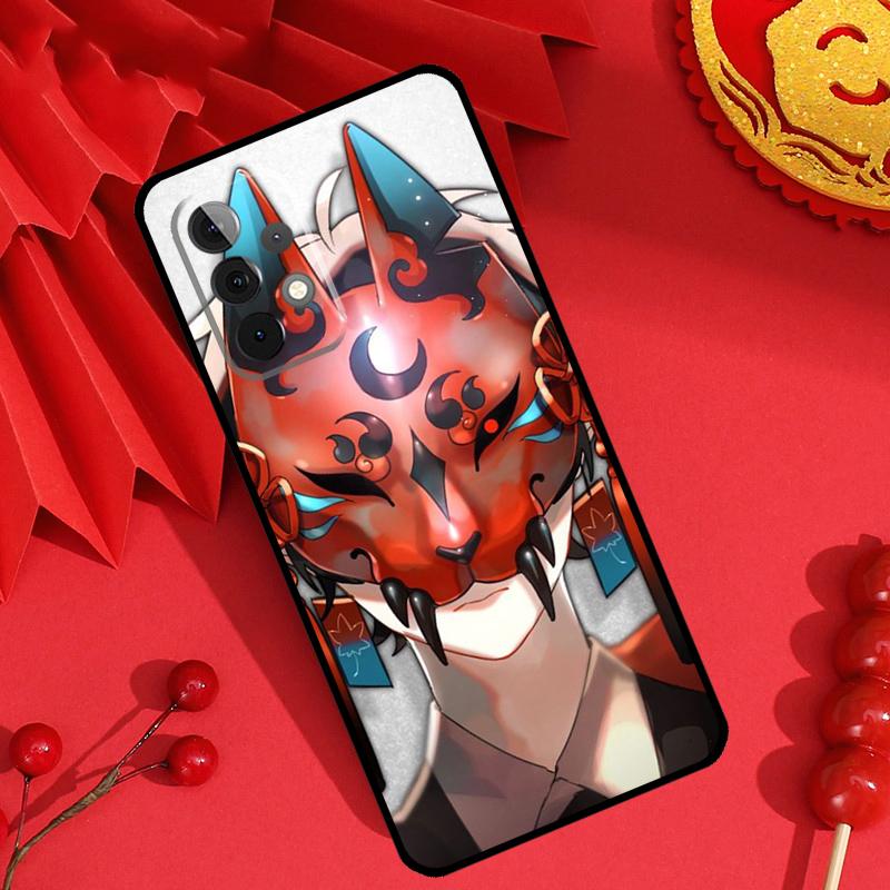 Китсунэ Лиса Японское Искусство Чехол Для Samsung Galaxy M34 M54 M32 M52 M15 M11 M12 M13 M14 M06 M16 M36 M56 M31 M53 M35 M55