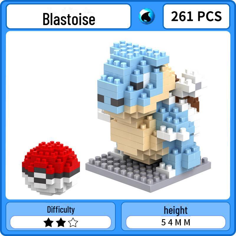 Leboyu Elf Cartoon Micro Diamond Building Blocks - пазл для детей с мелкими частицами, модели 8044 - 8063.