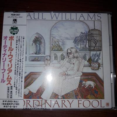 CD ПОЛ УИЛЬЯМС - Обычный дурак POCM2027 A&M 1995 Япония Поп Б/У