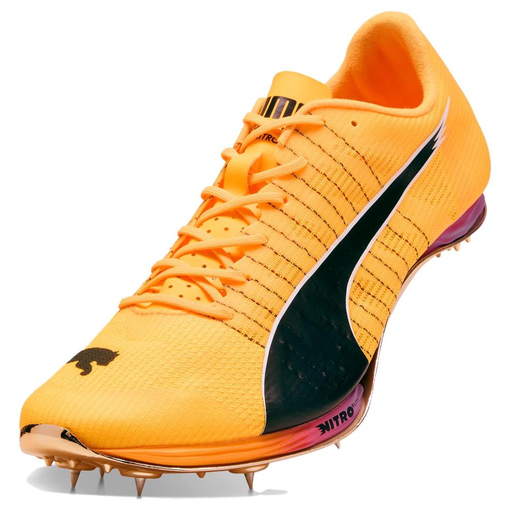 Puma EvoSPEED 400 Nitro Elite 2 Sun Stream Pure Magenta Унисекс Бутсы Желтый Черный 311854-01