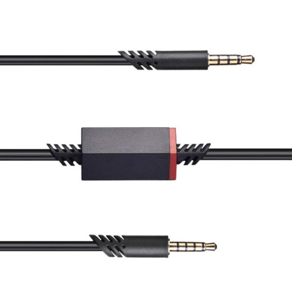 Headset Audio TPE Cable 3.5mm For Logitech Astro A10 A40 TR MixAmp