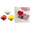 Colorful Heart Toilet Press Button Water Press Flush Button Creative Addition To Your Bathroom Decor Assistant Handle