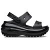 Crocs Сандалии на толстой подошве с одной лямкой Mega Crush Sandal 'Black' Унисекс